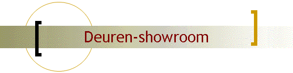Deuren-showroom